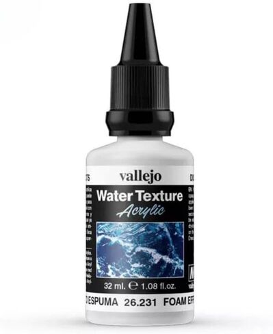 Vallejo - Diorama FX Water Textures | Tropical Blue | Premium Acrylic Color for Modelers & Miniature Enthusiasts | 200 ml (6.76 fl.oz.) in Kuwait