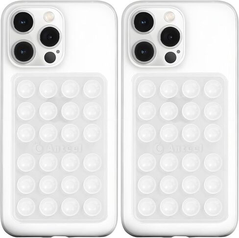 MAX SILICONE SILICONE PHONE CASE HOUST ، مقبض قوي للغاية ، متين ، سهل الاستخدام ، حامل هاتف لزج خالي من اليدين لصور شخصية ، وأقاطع الفيديو TIKTOK ، 2.56 "× 3.94" (الوردي الفاتح) in Saudi Arabia