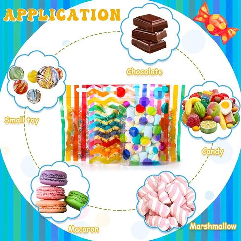 Pasimy 60 Pcs Jungle Animal Treat Bags Green Gold Safari Animal Palm Leaves Plastic Candy Goodie Bags with Handle for Two Wild Jungle Birthday Party Baby Shower Favors Supplies, 6 Design in Saudi Arabia