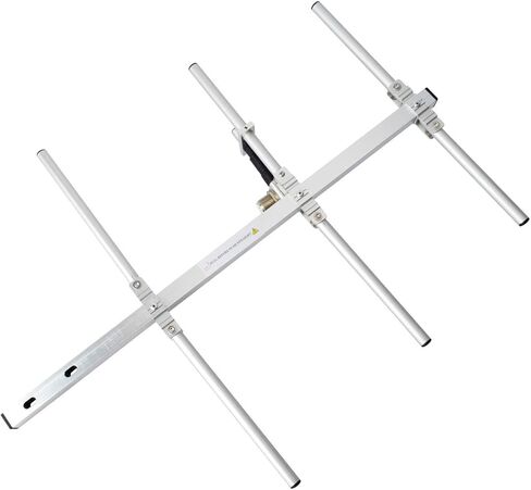 TWAYRDIO YAGI Antenna High Gain UHF 400-470MHz Foldable 3 Elements Aluminum Alloy Outdoor Radio Antenna with SL16 Female Connector for Motorola Kenwood Yaesu HYT Two-way Radio in Saudi Arabia