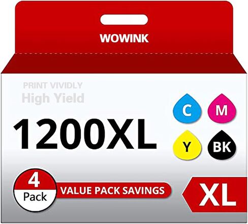 PGI-220 CLI-221 Ink Cartridge Compatible for Canon MX870 221 220 Ink Cartridges PGI220 CLI221 to use with MP560 MP620 MP640 MX860 MP980 MP990 iP3600 iP4600 iP4700 Printer(5 Pack) in Saudi Arabia