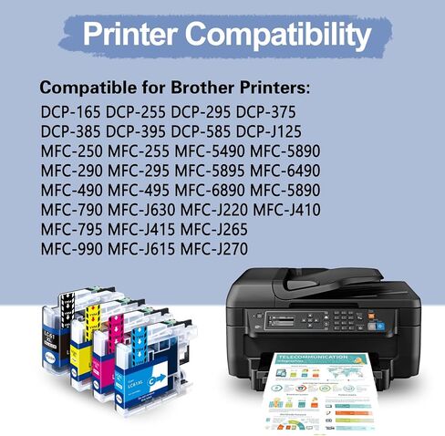 PGI-220 CLI-221 Ink Cartridge Compatible for Canon MX870 221 220 Ink Cartridges PGI220 CLI221 to use with MP560 MP620 MP640 MX860 MP980 MP990 iP3600 iP4600 iP4700 Printer(5 Pack) in Saudi Arabia