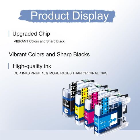 PGI-220 CLI-221 Ink Cartridge Compatible for Canon MX870 221 220 Ink Cartridges PGI220 CLI221 to use with MP560 MP620 MP640 MX860 MP980 MP990 iP3600 iP4600 iP4700 Printer(5 Pack) in Saudi Arabia