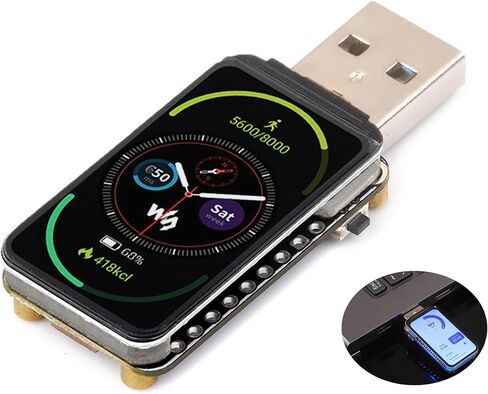 لوحة تطوير العرض ESP32-C6 1.47 بوصة ، 172 × 320 ، لون RGB 262K ، لون 262 كيلو بايت ، معالج أحادي النواة التكرار 160 ميجا هرتز ، دعم W-I & BLE ، مع LED RGB الملونة ، ESP32 مع العرض in Kuwait