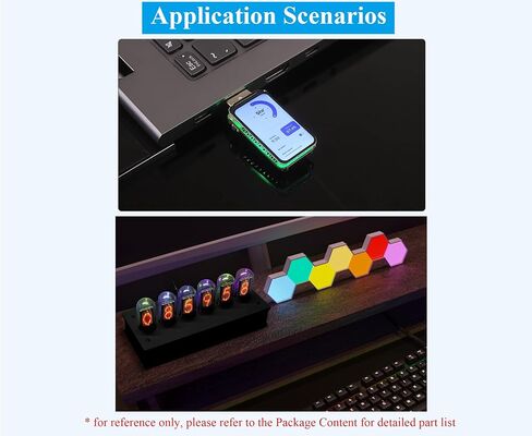 لوحة تطوير العرض ESP32-C6 1.47 بوصة ، 172 × 320 ، لون RGB 262K ، لون 262 كيلو بايت ، معالج أحادي النواة التكرار 160 ميجا هرتز ، دعم W-I & BLE ، مع LED RGB الملونة ، ESP32 مع العرض in Kuwait