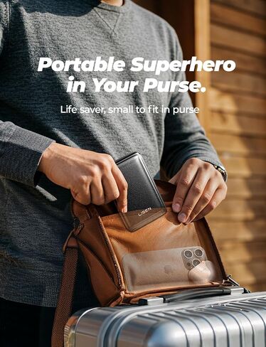 LISEN 45W Total Qi2 MagSafe Power Bank, 10,000mAh Super Fast Charging ＆ Soft Touch Silicone with Metal Foldable Stand for iPhone 16/15/14/13/12, Samsung Galaxy S25 S24 with MagSafe Cases in Saudi Arabia