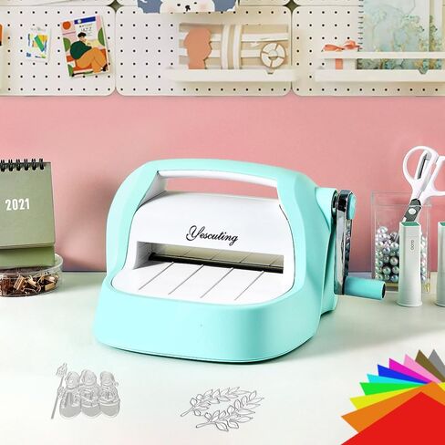 Portable Manual Die Cutting and Embossing Machine Kit for Arts and Crafts, Scrapbooking for Card Making, 3’’ Opening in Saudi Arabia