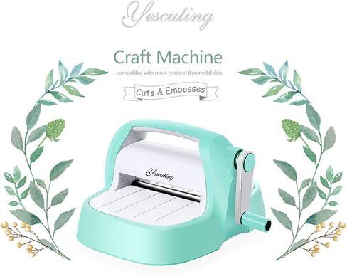 Portable Manual Die Cutting and Embossing Machine Kit for Arts and Crafts, Scrapbooking for Card Making, 3’’ Opening in Saudi Arabia