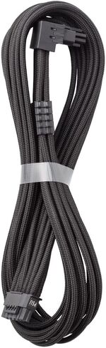CableMod Universal Pro ModFlex Sleeved 12V-2x6 12VHPWR 90° StealthSense Direct PCIe Cable (Variant A, Black) in Kuwait