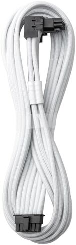 CableMod Universal Pro ModFlex Sleeved 12V-2x6 12VHPWR 90° StealthSense Direct PCIe Cable (Variant A, Black) in Kuwait