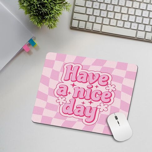 Square Mouse Pad, Blue Modern Abstract Pattern Computer Mousepads for Desk Contemporary Art Collage Mouse Mat with Non-Slip Rubber for Gaming Office Laptop Wireless Mouse Desk Accessories in Saudi Arabia