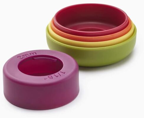 جوزيف جوزيف Precisionpin Baking دبوس متداول قابل للتعديل - سمك ثابت وحتى العجين لنتائج الخبز المثالية ، السماء ، 16.54 " in Kuwait