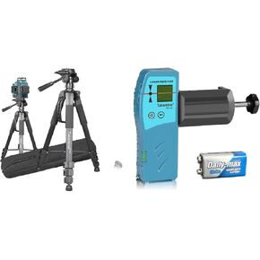 Takamine 63" Lightweight Adjustable Laser Level Aluminum Tripod with a Receiver