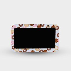 MightySkins Skin Compatible with Amazon Echo Show 5 (Gen 3) - Donut Binge | Protective, Durable, and Unique Vinyl Decal wrap Cover | Easy to Apply, Remove, and Change Styles