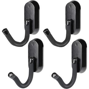 Wooden Hooks, Horizontal Gun Rack Shotgun Hooks Store Any Firearms Rifle Shotgun and Bow Mount Hangers with Soft Padding Real Hardwood