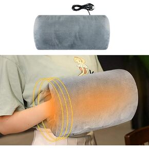 USB Electric Heated Hand Warmer Gloves Soft Plush Handwarmers Pouch Heating Pad for Hands Pain Relief Arthritis Winter Heating Gloves for Women Men Elder Indoor Outdoor Hunting Camping
