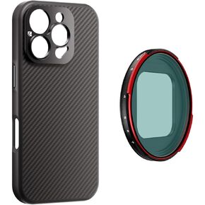 FREEWELL Pro Filmmaker Case and VND/CPL 3-7 Stops Filter Kit Compatible with iPhone 16 Pro