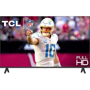 TCL 40-Inch Class S3 1080p LED Smart TV with Google TV (40S350G, 2023 Model), Google Assistant Built-in with Voice Remote, Compatible with Alexa, Streaming FHD Television (Renewed)