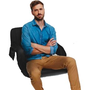 Stadium seats with high back support, Stadium seats for bleachers with lumbar support, High back stadium seating for bleachers with arms, High back stadium seat and 23'' Wide cushion, Portable