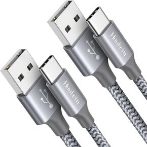 USB Type C Cable 10 ft, Long USB A to USB C Cable Fast Charging, 10ft USBC Charger Cord for Samsung Galaxy S21 S20 S10 S9 Note 10 9, Pixel, PS5 Controller (Black)