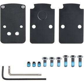ohhunt Optics Adapter Plate Mount kit for Glock RMR SRO Holosun 407C 507C 508T