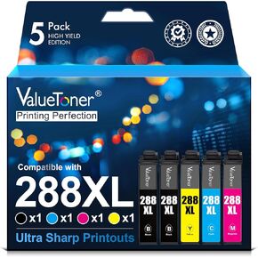 Valuetoner Remanufactured 65 XL Color Ink Cartridge Replacement for HP 65XL N9K04AN for Envy 5055 5052 5058 DeskJet 3755 2655 3720 3722 3723 3752 3758 2652 2624 Printer High Yield(Color, 2-Pack)