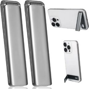 Phone Kickstand 2PC Folding Rotatable Alloy Phone Stand Vertical and Horizontal Adjustable Phone Kickstand Attachment Universal Cell Phone Kickstand Compatible with All Cell Phones