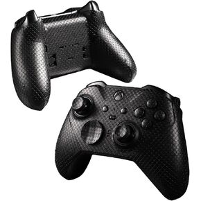 IMMOENUC Controller Grips for Microsoft Xbox Elite Series 2 Controller Grip Tape Anti Slip Skin,Self-Adhesive,Pre-Cut,Sweat-Resistant Full wrap Xbox Controller Accessories (Black)