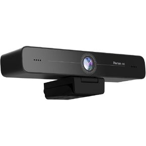 HORION 4k Webcam for Pc, Auto-Framing, 10X Digital Zoom, 100° distortionless Wide-Angle Lens, 4K UHD Video with Dual AI Noise-Canceling Mics, ePTZ, Ideal for Meetings and Remote Education