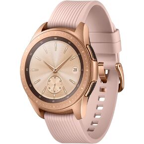 Samsung - Galaxy Watch Smartwatch 42mm Stainless Steel LTE SM-R815UZDAXAR GSM Unlocked - Rose Gold (Renewed)
