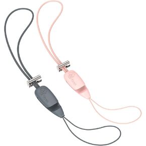 2 Pack Anti-fall Phone Lanyard, Adjustable Wrist Strap, Hand Lanyard for Cell Phone Case, Camera, USB Flash Drives, Key Chain, ID Badges and Other Portable Items, Gray & Pink
