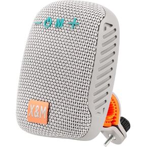 Portable Bluetooth for Bike, IPX5 Waterproof Wireless Traveling Bicycle Speakers, Integrated Design Bicycle Speaker with Loud Sound for Riding, TWS Mini Outdoor Speaker