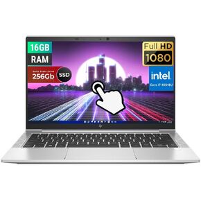 HP EliteBook 830 G7 13.3" FHD, Core i7-10610U 1.8GHz, 32GB RAM, 1TB Solid State Drive, Windows 10 Pro 64Bit, CAM, (Windows 11 Compatible), (Renewed)