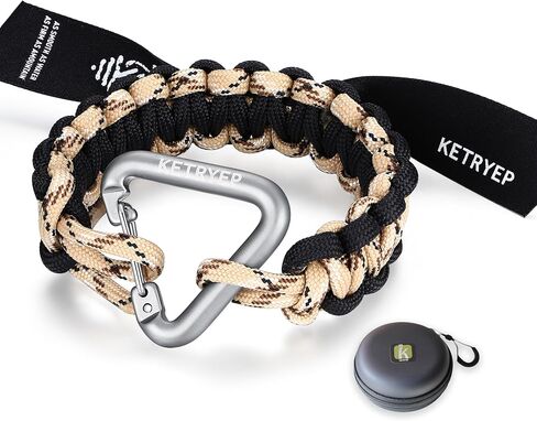 Paracord Bracelets Rope Bracelet for Men and Women, the Perfect Accessory Match for Lovers of Hiking, Camping, Fishing and Hunting! in Kuwait