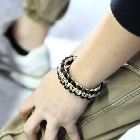 Paracord Bracelets Rope Bracelet for Men and Women, the Perfect Accessory Match for Lovers of Hiking, Camping, Fishing and Hunting! in Kuwait