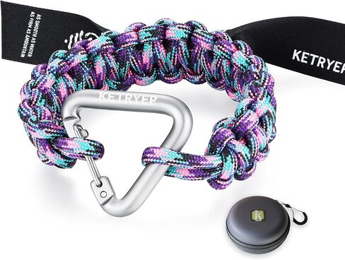 Paracord Bracelets Rope Bracelet for Men and Women, the Perfect Accessory Match for Lovers of Hiking, Camping, Fishing and Hunting! in Kuwait