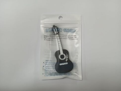 64 جيجا بايت USB محرك أقراص محرك أقراص محرك أقراص الغيتار على شكل بندريف لتخزين البيانات الخارجية ، الفضة in Kuwait