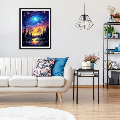 MOGTAA Buddha Diamond Art Kits for Adults, Buddhism Diamond Painting Kits for Beginners, DIY 5D Diamond Dots Kits Flowers Gem Craft for Home Wall Art Decor 12x16 inch in Saudi Arabia