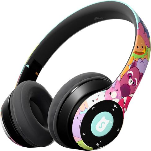 iJoy Squishmallows Bluetooth Over-Ear Headphones- Wireless Foldable Headset Squishmallows Gifts for Girls, Boys, Women, Men and All Squish Squad Fans in Kuwait