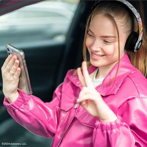 iJoy Squishmallows Bluetooth Over-Ear Headphones- Wireless Foldable Headset Squishmallows Gifts for Girls, Boys, Women, Men and All Squish Squad Fans in Kuwait