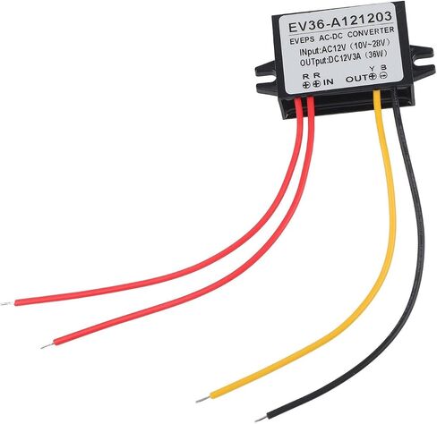 محول AC12V إلى DC12V ، SMD AC12V متكامل إلى DC12V التنحي لأسفل ، حجم صغير الحجم إلى 12 فولت محول دائرة مركبة القصيرة لمضخة جهاز التوجيه 1PCS 3A in Saudi Arabia