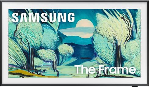 Samsung 55-Inch Class The Frame LS03F 4K QLED Smart TV (2025 Model) Slim Fit Wall Mount, Modern Frame Design, NQ4 AI Gen2 Processor, Art Mode, Artful Picture Quality, Samsung Vision AI, Alexa Built-in in Saudi Arabia