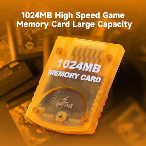 MAYFLASH 1024MB(16344 Blocks) Memory Card for Gamecube and Wii in Kuwait