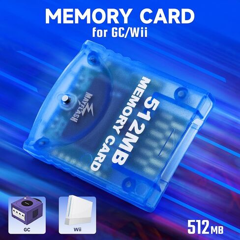 MAYFLASH 1024MB(16344 Blocks) Memory Card for Gamecube and Wii in Kuwait