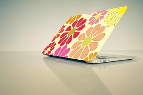 Laptop Skin with Beauty Flower Floral Pattern Designs, Fits Most Laptop Skin Sticker Decal,13-15.4" 15.6 inch Laptop Universal Vinyl Skin Sticker Cover (Skin 19_4) in Saudi Arabia