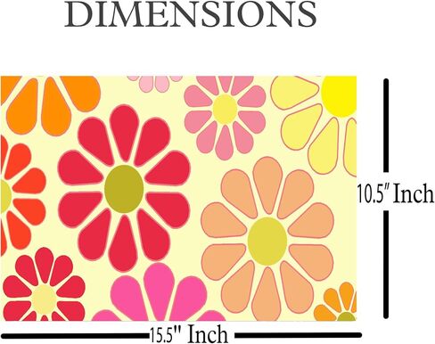Laptop Skin with Beauty Flower Floral Pattern Designs, Fits Most Laptop Skin Sticker Decal,13-15.4" 15.6 inch Laptop Universal Vinyl Skin Sticker Cover (Skin 19_4) in Saudi Arabia