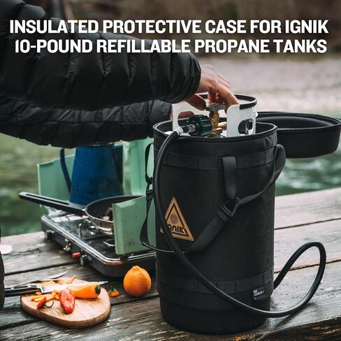 Ignik Gas Growler Carry Case for Refillable Propane Tank, 5-Pound in Saudi Arabia