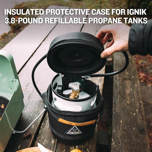 Ignik Gas Growler Carry Case for Refillable Propane Tank, 5-Pound in Saudi Arabia