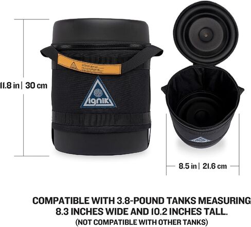 Ignik Gas Growler Carry Case for Refillable Propane Tank, 5-Pound in Saudi Arabia