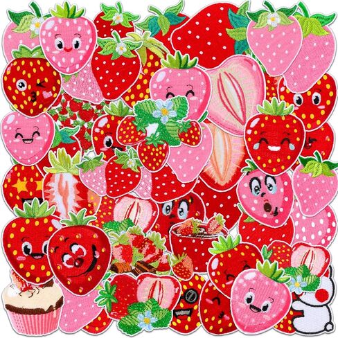 Tigeen 48 Pcs Christmas Gingerbread Iron on Patch Embroidery Applique Patch Gingerbread Patches Patch Holiday Sweets Buscuit Christmas Patches for Clothing, Jackets, handmade Applique Emblem Accessory in Saudi Arabia